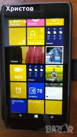 Телефон-GSM отлично работещ в отлично състояние от чужбина, снимка 18 - Microsoft - 53783347