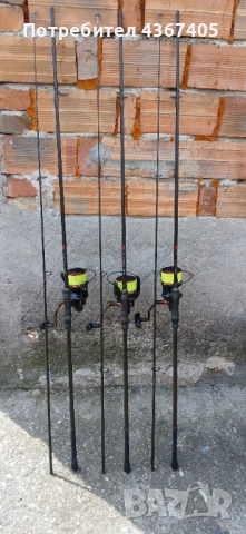  Комплект 3 пръчки FL STRATEGIST 300 3.75LIBRI. 3 Макари FL YF 9000., снимка 10 - Въдици - 53999311