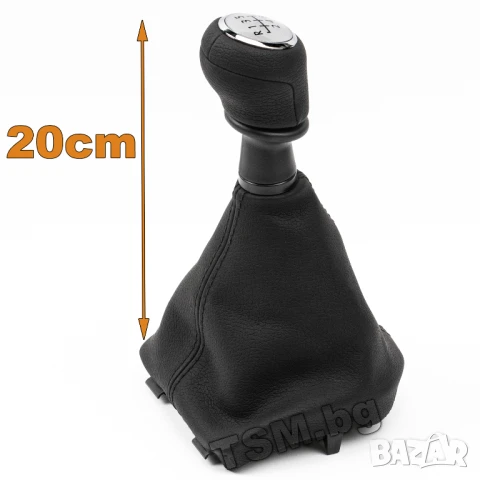 КОЖЕНА ТОПКА за СКОРОСТЕН ЛОСТ С МАНШОН за VW TRANSPORTER T6 MULTIVAN VI VAN ТРАНСПОРТЕР Т6 БУС ВАН, снимка 7 - Аксесоари и консумативи - 50987171