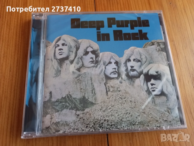 DEEP PURPLE - IN ROCK 17лв оригинален диск