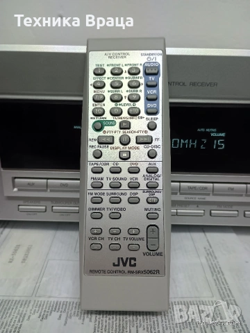 5 канален ресивър (усилвател) JVC RX-5062 S. ПЕРФЕКТЕН! , снимка 7 - Ресийвъри, усилватели, смесителни пултове - 53892483