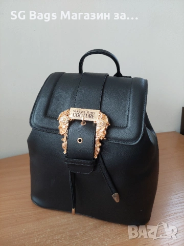 Versace дамска чанта тип раница дамска раница дамска раничка код 218, снимка 6 - Раници - 43945960