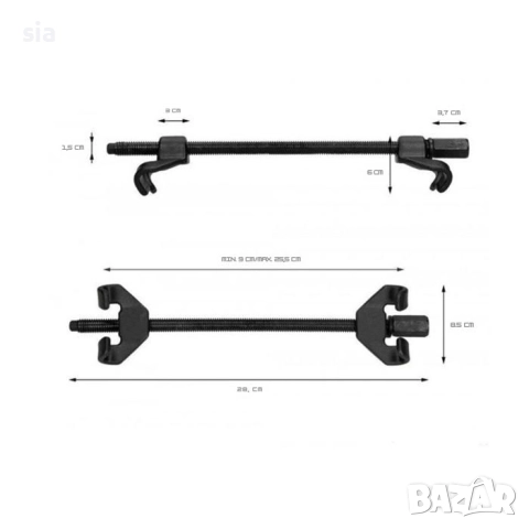 Скоби за пружини, снимка 3 - Аксесоари и консумативи - 52535100