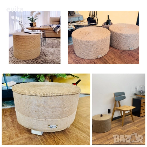 Уют и стил в детайла – табуретки Casa Decorator, снимка 7 - Дивани и мека мебел - 37364729