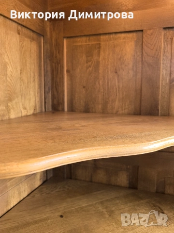 Ъглова витрина Антик , снимка 9 - Секции и витрини - 53611495