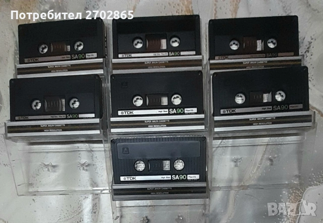 Аудио касети TDK SA  90 мин.-  Хром, снимка 2 - Аудио касети - 52536788