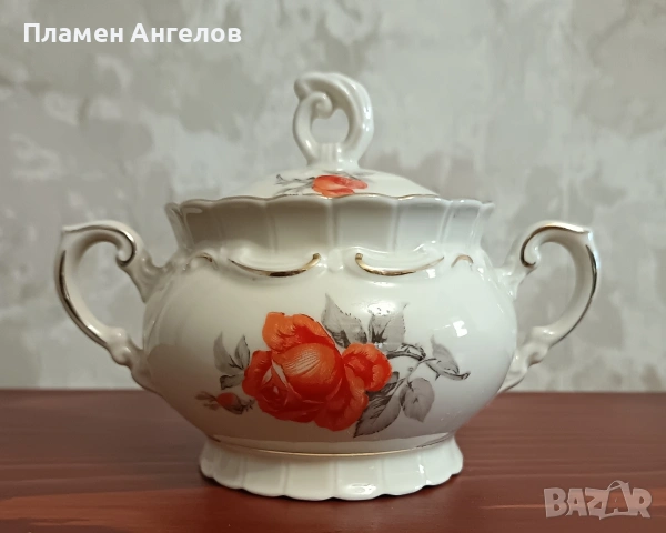 Антикварна Баварска захарница "Mittertech" Бавария 