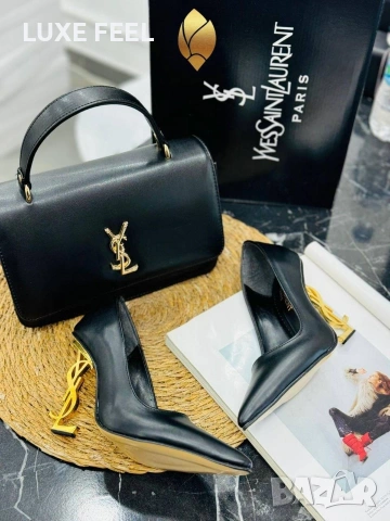 YVES SAINT LAURENT ⚜️ POLENE⚜️Дамски Чанти , снимка 13 - Чанти - 53853045
