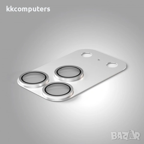 Etteri протектор задна камера пълна защита за iPhone 17 Pro Max (6.9), сребрист, снимка 4 - Фолия, протектори - 54157993