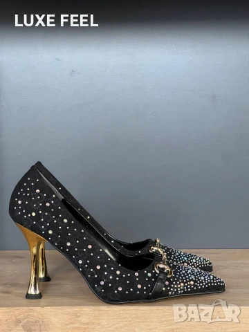 GUCCI 💎 Дамски Обувки , снимка 7 - Дамски обувки на ток - 53359711