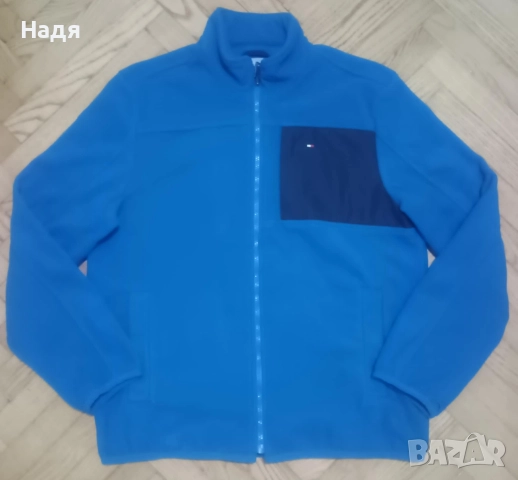 Оригинално Мъжко горнище/яке Tommy Hilfiger Fleece