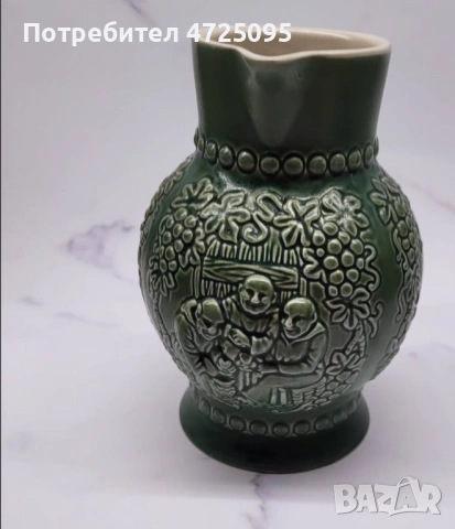 Винтидж керамична кана, снимка 3 - Други ценни предмети - 53557868