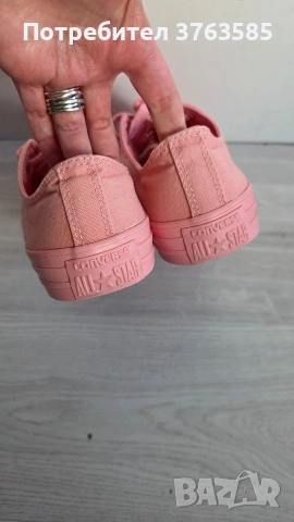 Converse All star Chuck Taylor Pink, снимка 3 - Кецове - 53403548