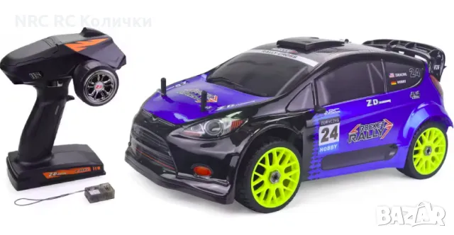 Форд Fiesta ZD Racing 08426 Rally brushless мотор 4х4 80km\h 1:8, снимка 1 - Коли, камиони, мотори, писти - 47883913