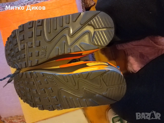 Nike Air Max 90 Drift US 10 UK 9 #44 280мм маркови нови маратонки естест.кожа , снимка 5 - Маратонки - 53525524
