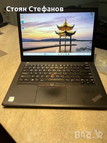 Lenovo ThinkPad T480, снимка 1 - Лаптопи за работа - 48093596