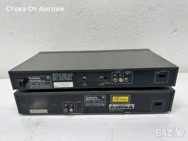 Тунер и CD plaeyr - Technics , снимка 5 - Аудиосистеми - 53642238