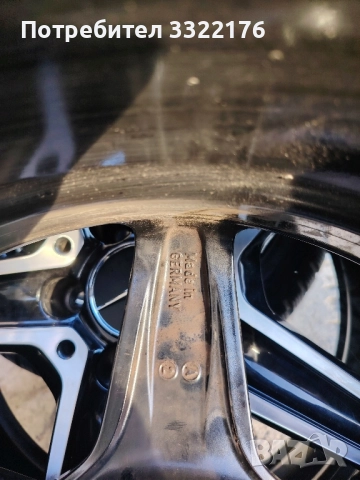 Джанти AMG 18" с гуми Hankook , снимка 5 - Гуми и джанти - 52451520