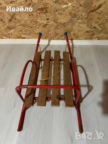 Детска метална шейна, снимка 3 - Зимни спортове - 52510495