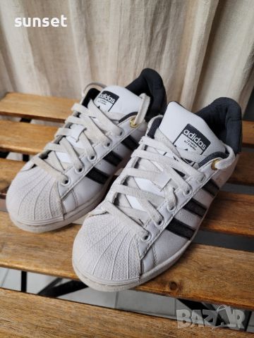 Adidas Superstar  бели кецове-  36 2/ 3, снимка 12 - Кецове - 45592755