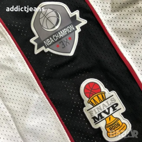 Мъжки потник Mitchell & Ness  NBA Hall of Fame Dwyane Wade размер XL , XXL, снимка 4 - Спортни дрехи, екипи - 48524824