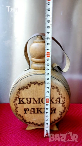 Дървена бъклица , снимка 5 - Декорация за дома - 51080069