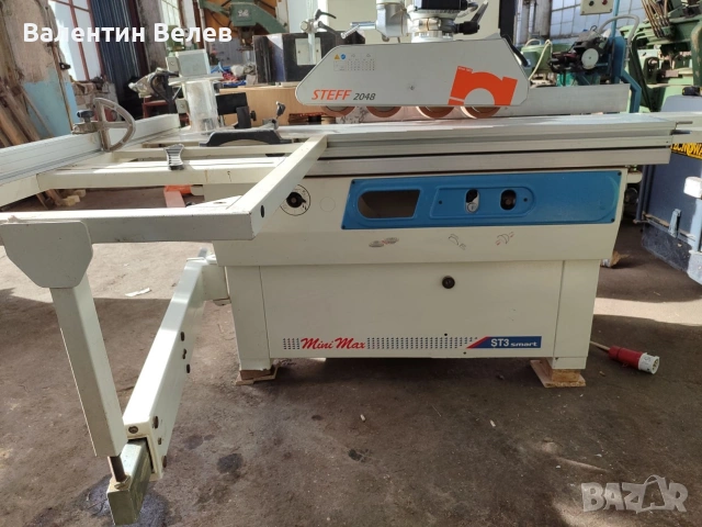 фреза с циркуляр карета и 4 ролков подавател SCM