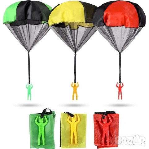 Парашутист, парашут за хвърляне с ръка, играчка
