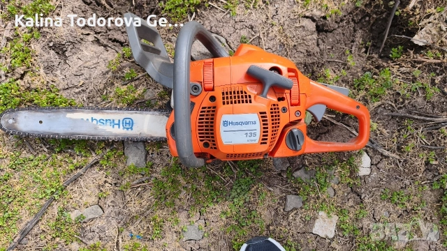 продавам Моторен трион Husqvarna 135, снимка 7 - Моторни триони/резачки - 53851784