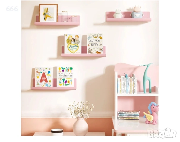 Комплект от 4 рафта , пластмасови , снимка 7 - Други стоки за дома - 54281672