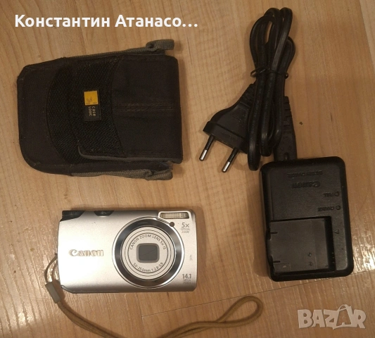 Цифров фото апарат Canon, снимка 3 - Фотоапарати - 53355272