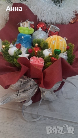 Коледни аранжировки, снимка 2 - Декорация за дома - 52519117