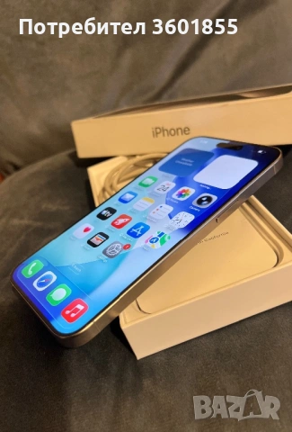 iPhone 15 PRO MAX Natural Titanium, снимка 3 - Apple iPhone - 53250646