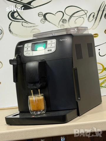 Кафемашина кафе автомат Saeco INTELİA с гаранция