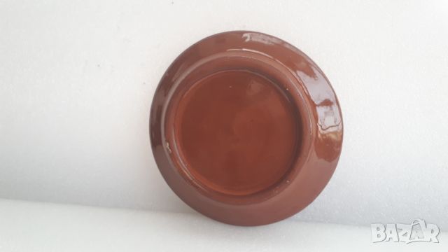 Малка глинена чинийка, снимка 5 - Чинии - 45083874