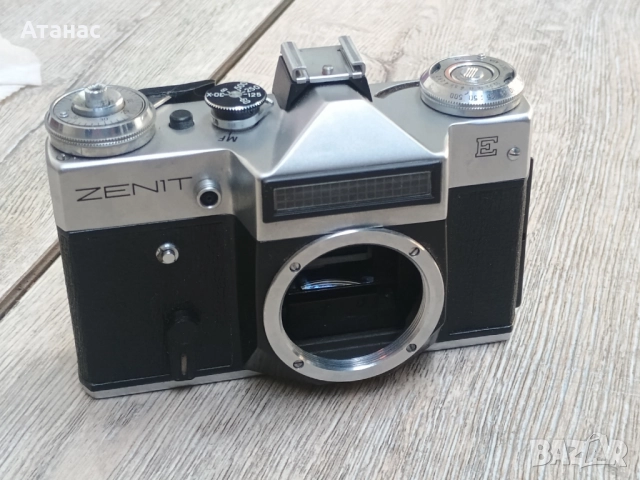 Фотоапарат Зенит Е, снимка 6 - Фотоапарати - 52399027