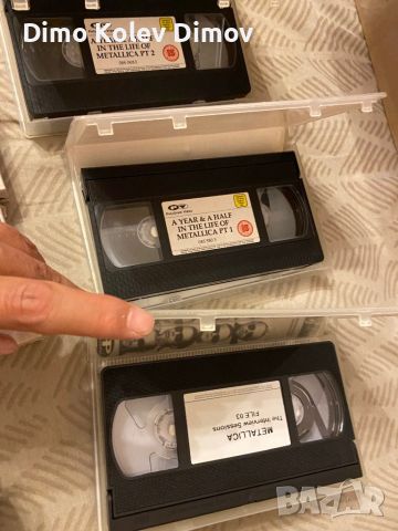 Metallica VHS HiFi колекция. 100% Видео Касети Оригинали., снимка 6 - Други музикални жанрове - 45386848