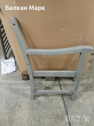 Дървена градинска пейка с масичка (150х50) – Внос от Германия, снимка 13 - Градински мебели, декорация  - 54029729