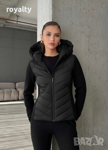 Ново Късо Дамско Черно Яке , снимка 2 - Якета - 53672704