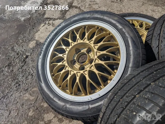 Джанти BBS 5x100  15", снимка 10 - Гуми и джанти - 49248692