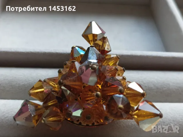 Винтидж брошка 