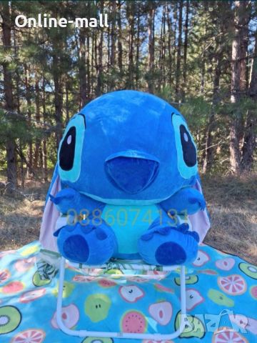 Гигантски Плюшен Стич, Голям Плюшен Стич Stitch, 100см, Плюшена играчка, снимка 1 - Плюшени играчки - 46733945