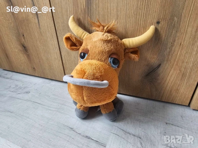 Плюшена играчка Бик, снимка 4 - Плюшени играчки - 53501992