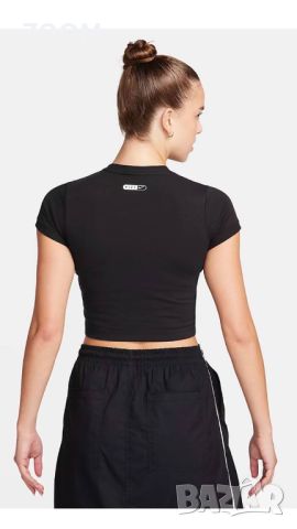 Nike Women's Cropped, Дамска тениска T-Shirt , снимка 3 - Тениски - 44428732