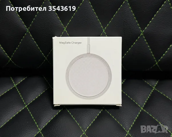 Magsafe 15W безжично зарядно за iPhone 12 pro 11 X Xs Max 13 14 15 16 магнитно бързо, снимка 2 - Аксесоари за Apple - 50092589