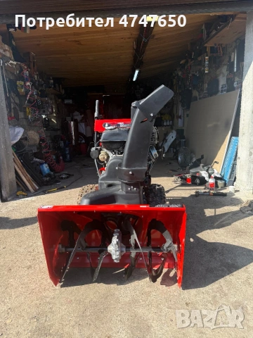 Снегорин Zongshen 8 к.с. – самоходен, двустепенен, отличен, снимка 2 - Градинска техника - 53670235