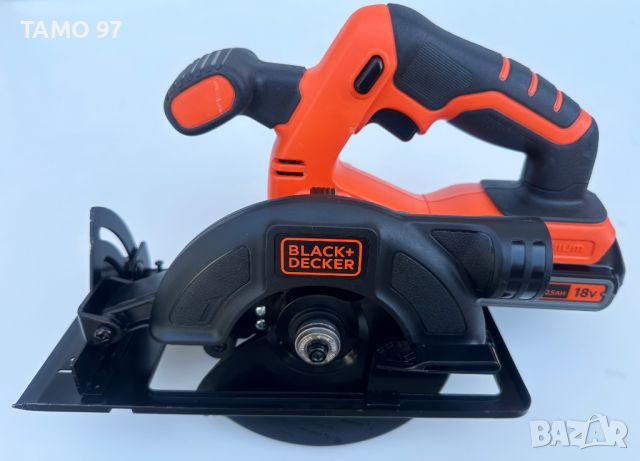 Black Decker BDCCS18 - Акумулаторен ръчен циркуляр 18V 2.5Ah, снимка 2 - Други инструменти - 45287873