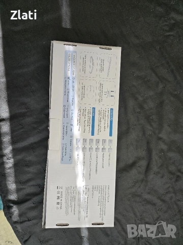 безжична клавиатура и мишка в бяло 