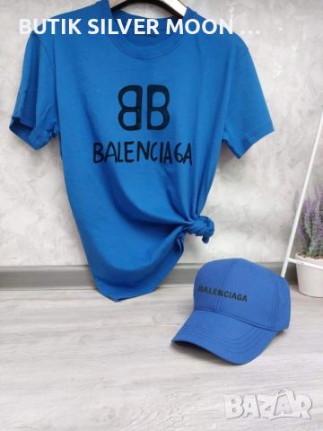 Дамски Памучни Тениски 💥XS-3XL💥 BALENCIAGA , снимка 1 - Тениски - 46634920