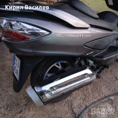 Продавам Сузуки Бъргман 400И К7 , снимка 5 - Мотоциклети и мототехника - 51399017